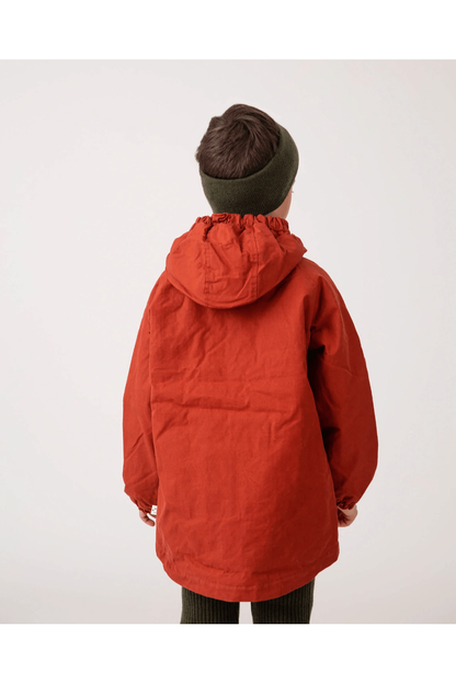 Insulated Organic Cotton Waxed Canvas - Rain Jacket - Nature's Wild Child