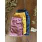 Kleine Schobbejak - Stonewashed Children's Linen Pants - Vintage Pink - Nature's Wild Child