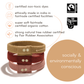 Kooshoo Organic Cotton and Natural Rubber Hair Ties - Flat - Nature's Wild Child