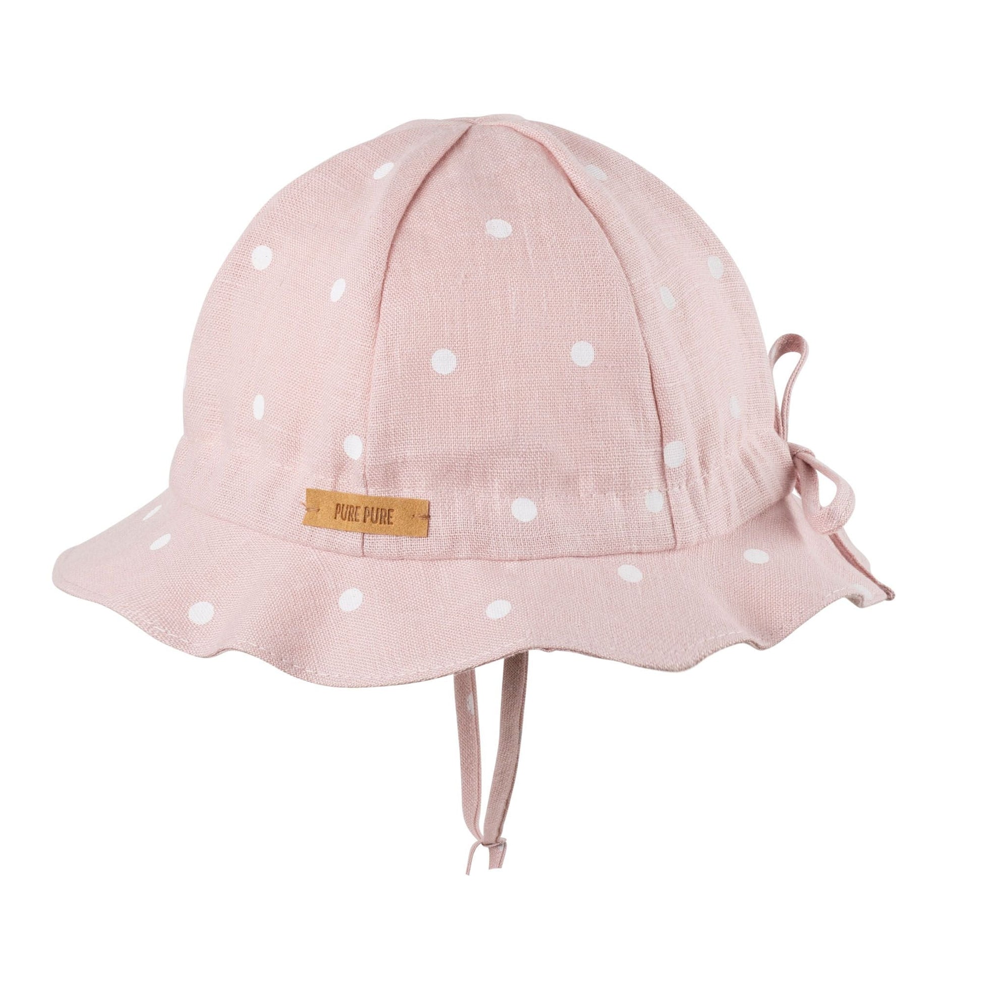 Linen Sun Hat - Baby and Toddler - Bucket Hat (2 colors) - Nature's Wild Child