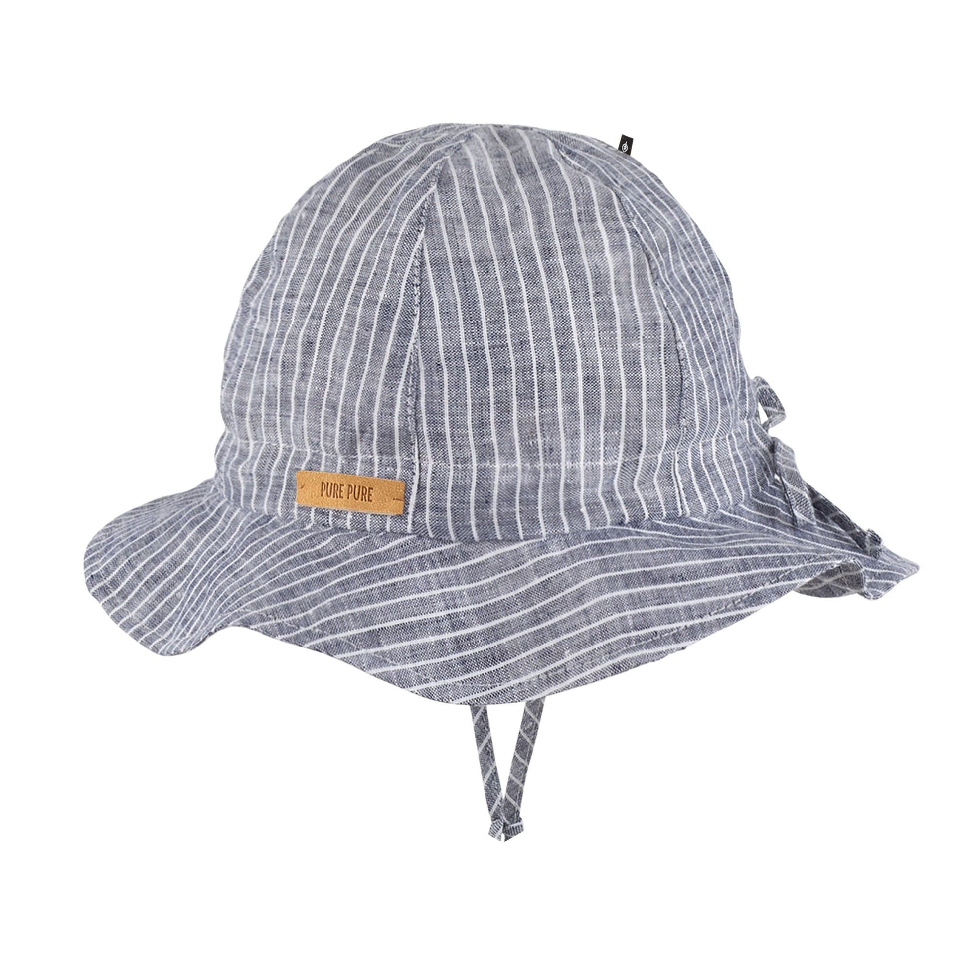 Linen Sun Hat - Baby and Toddler - Bucket Hat (2 colors) - Nature's Wild Child