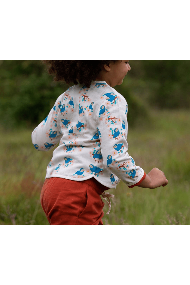 Little Green Radicals - GOTS Organic Cotton Shorts - Earthy Red (12 months to 8 years) - Nature's Wild Child