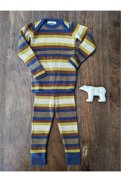 Mabli - Merino Baby and Kids Leggings - Sylfaen Skinnny Legs - Nature's Wild Child