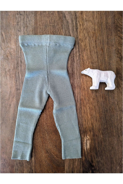 Mabli - Merino Baby and Kids Leggings - Sylfaen Skinnny Legs - Nature's Wild Child