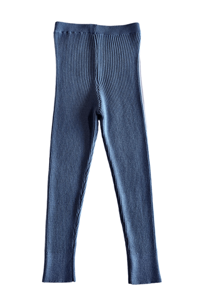 Mabli - Merino Baby and Kids Leggings - Sylfaen Skinnny Legs - Nature's Wild Child