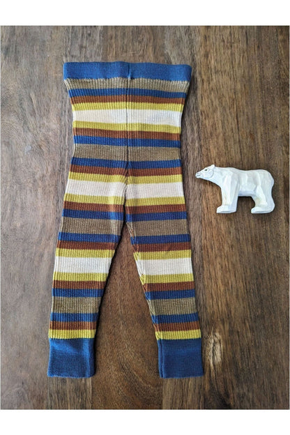 Mabli - Merino Baby and Kids Leggings - Sylfaen Skinnny Legs - Nature's Wild Child