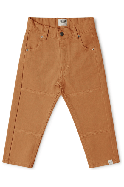 Matona - Organic Cotton Jeans - Copper - Nature's Wild Child