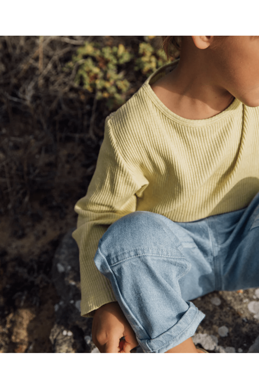 Matona - Organic Cotton - Vintage Light Wash Blue Jeans - Nature's Wild Child