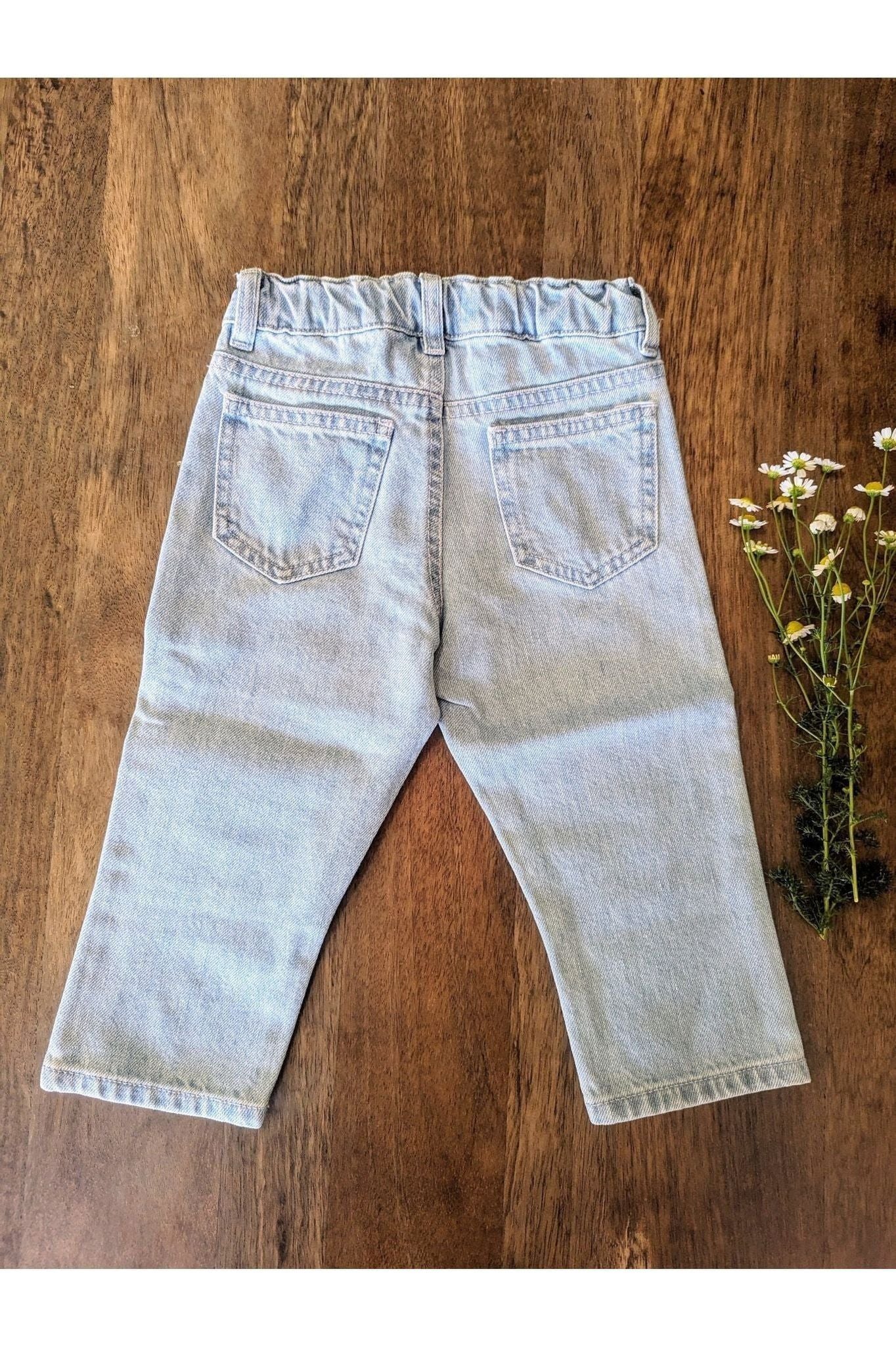 Matona - Organic Cotton - Vintage Light Wash Blue Jeans - Nature's Wild Child