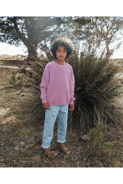 Matona - Organic Cotton - Vintage Light Wash Blue Jeans - Nature's Wild Child