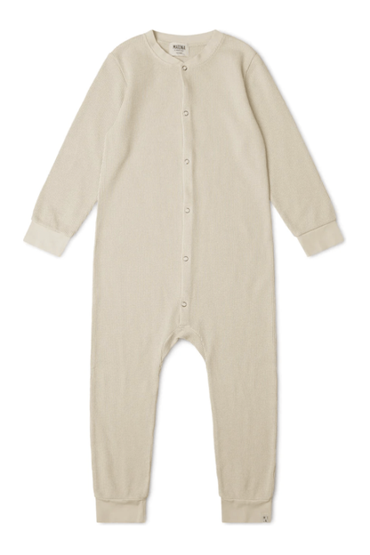 Matona - Organic Cotton - Waffle Pajamas (Babies to Kids) - Nature's Wild Child