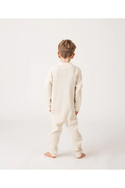 Matona - Organic Cotton - Waffle Pajamas (Babies to Kids) - Nature's Wild Child