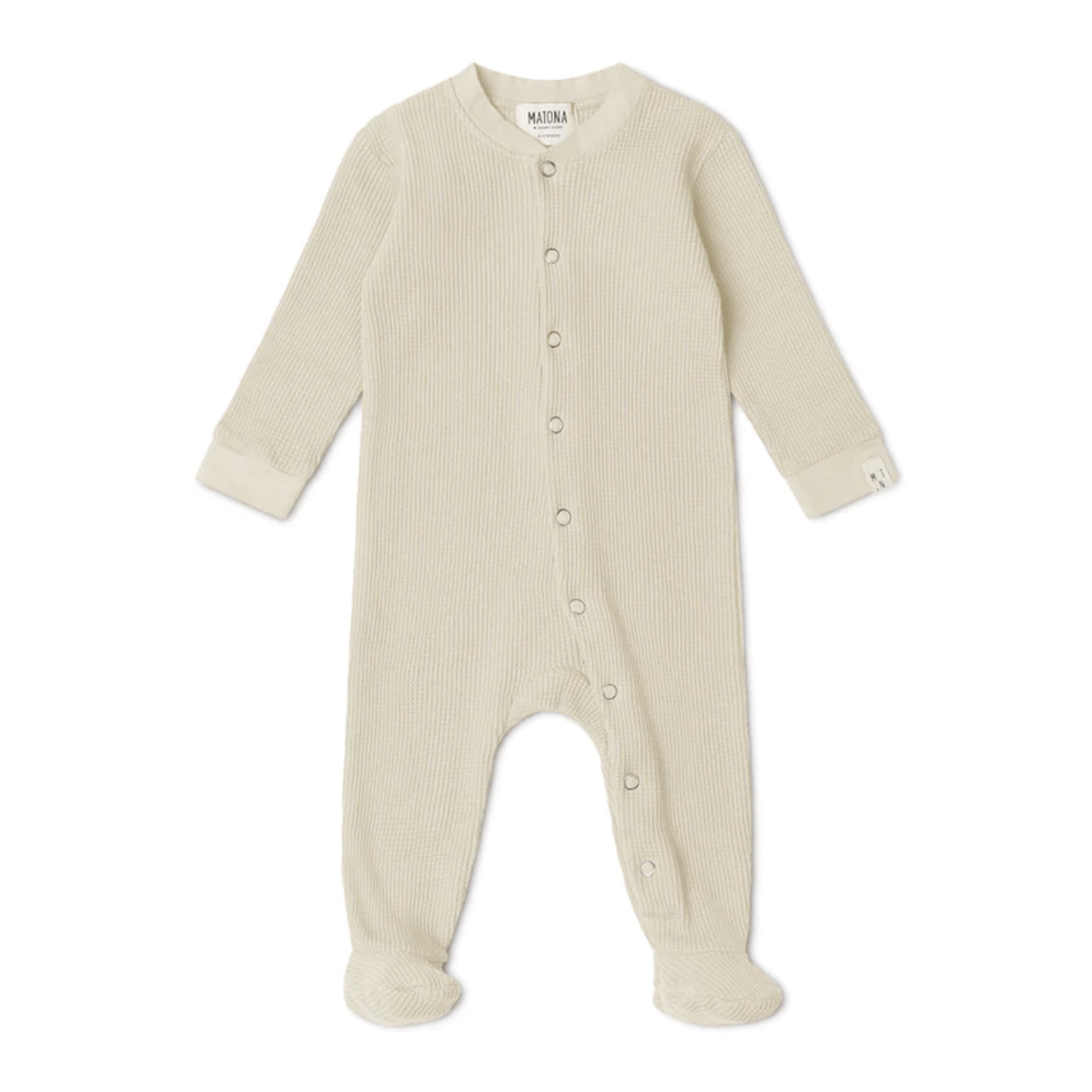 Matona - Organic Cotton - Waffle Pajamas (Babies to Kids) - Nature's Wild Child