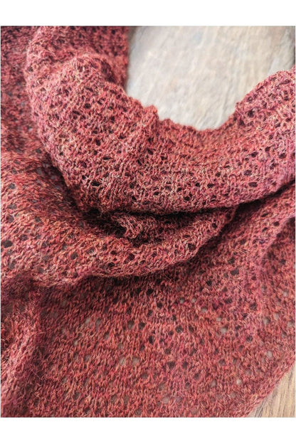 My Alpaca Copenhagen - Baby Alpaca - Adult Triangle Scarf - Nature's Wild Child