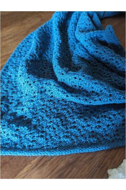 My Alpaca Copenhagen - Baby Alpaca - Adult Triangle Scarf - Nature's Wild Child