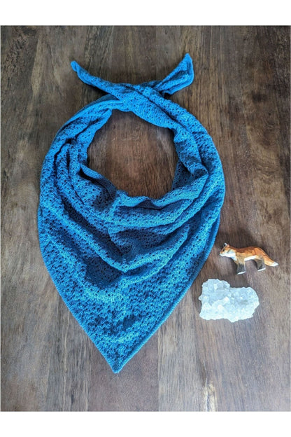 My Alpaca Copenhagen - Baby Alpaca - Adult Triangle Scarf - Nature's Wild Child
