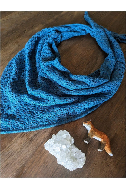 My Alpaca Copenhagen - Baby Alpaca - Adult Triangle Scarf - Nature's Wild Child