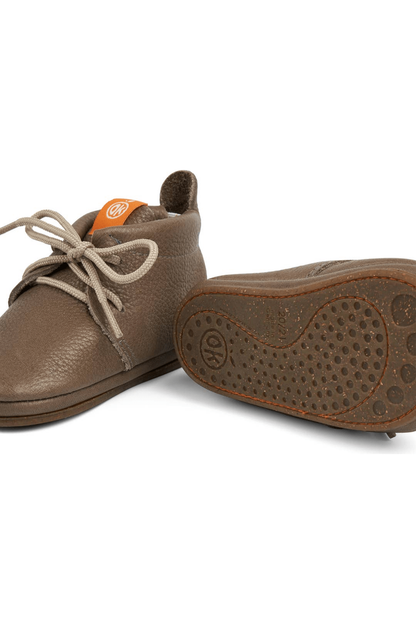 Orangenkinder - Vegetable Tanned - Leather Baby Barefoot Shoes (3 colors) - Nature's Wild Child