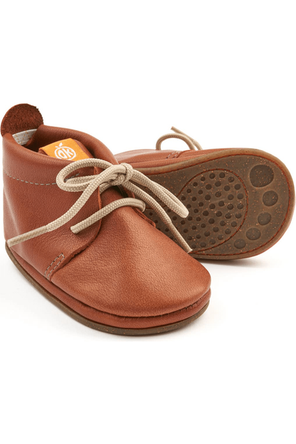 Orangenkinder - Vegetable Tanned - Leather Baby Barefoot Shoes (3 colors) - Nature's Wild Child