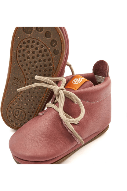Orangenkinder - Vegetable Tanned - Leather Baby Barefoot Shoes (3 colors) - Nature's Wild Child