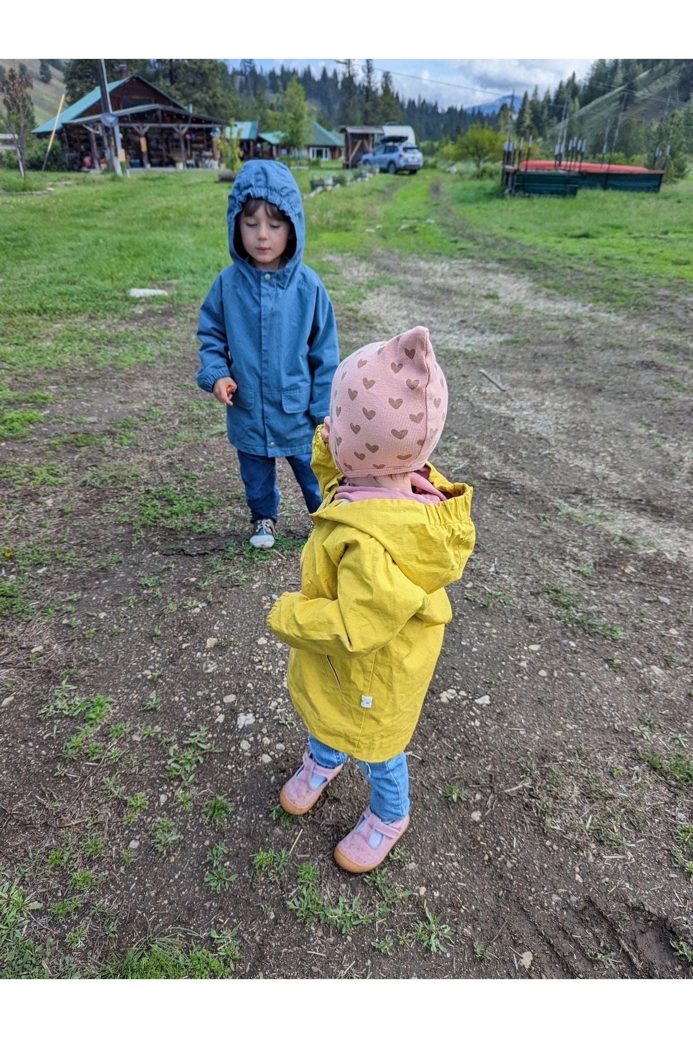 Organic Cotton Waxed Canvas - Rain Jacket (2 colors) - Nature's Wild Child