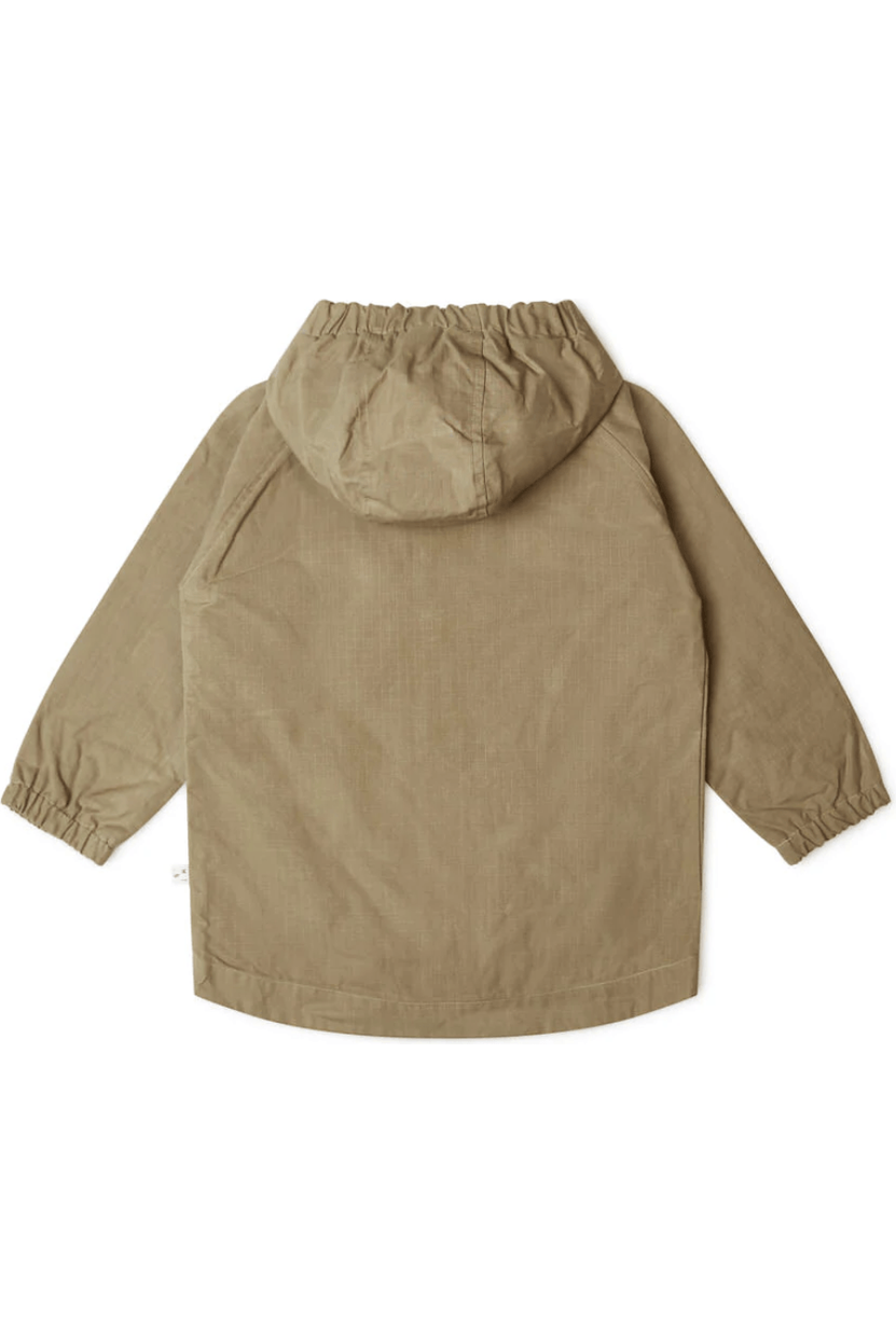 Organic Cotton Waxed Canvas - Rain Jacket (2 colors) - Nature's Wild Child