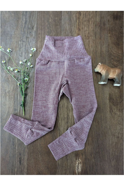 Organic Wool Silk Cotton - Baby Pants (3mo - 3 years) - Nature's Wild Child