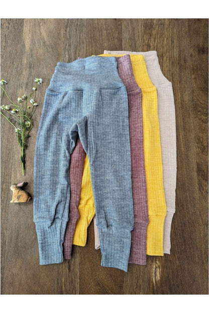 Organic Wool Silk Cotton - Baby Pants (3mo - 3 years) - Nature's Wild Child