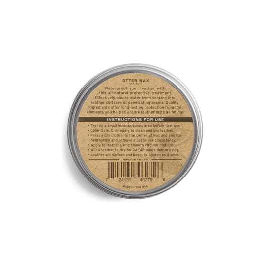 Otter Wax - Natural Wax Waterproofing For Leather Boots - Nature's Wild Child