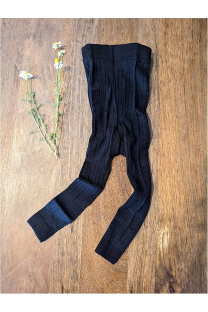 Pure Pure - Organic Wool and Cotton - Footless Tights - Nature's Wild Child