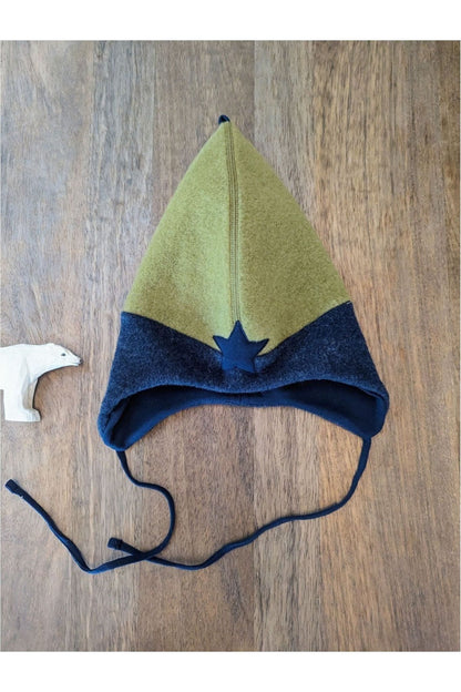Pure Pure - Organic Wool Fleece Hat - Star - Nature's Wild Child