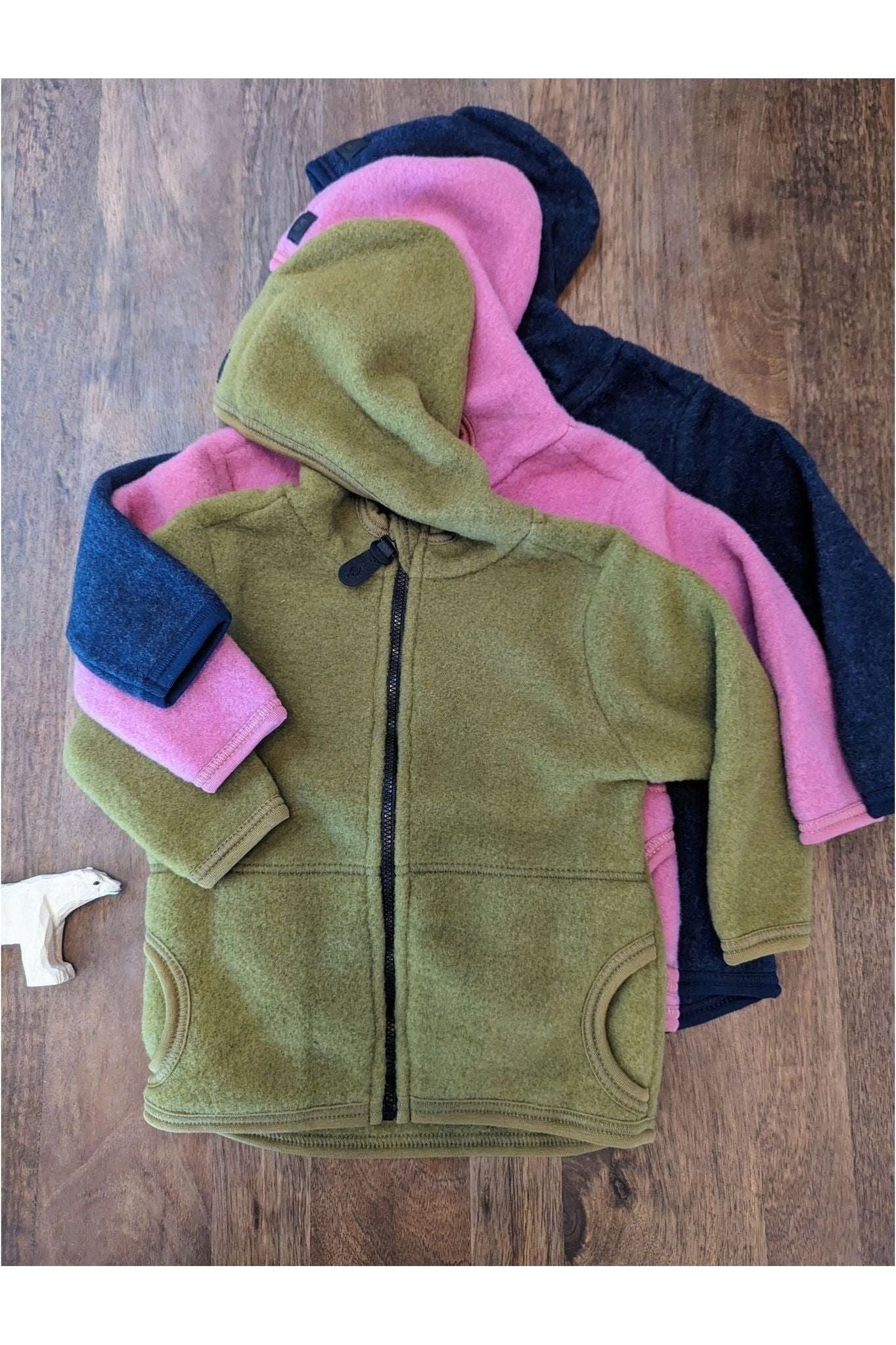 Pure Pure - Organic Wool Fleece Jackets - Nature's Wild Child