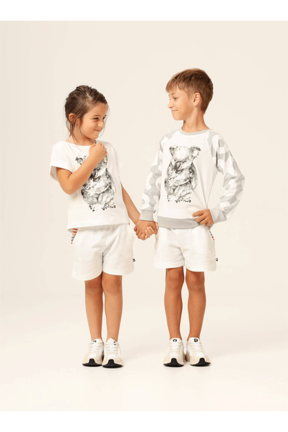 QT - Koala Cuddle - GOTS Organic Cotton Kids Tee - Nature's Wild Child