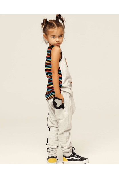 QT - Panama Puffin - GOTS Organic Cotton Kids Tank Top - Nature's Wild Child