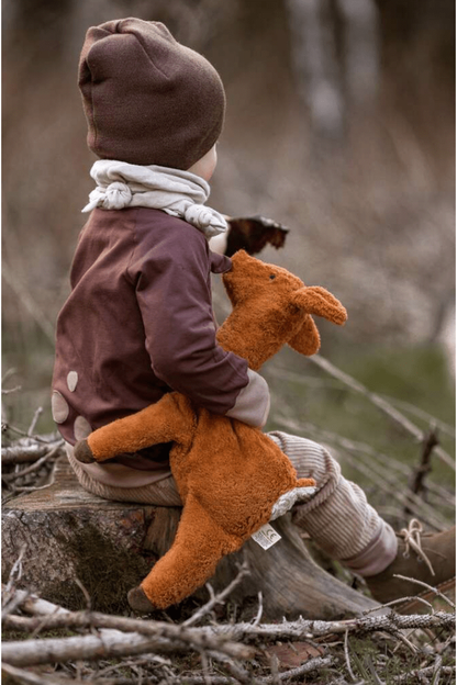 Senger - GOTS Organic Cotton Stuffed Animal - Small Cuddly Deer - Nature's Wild Child