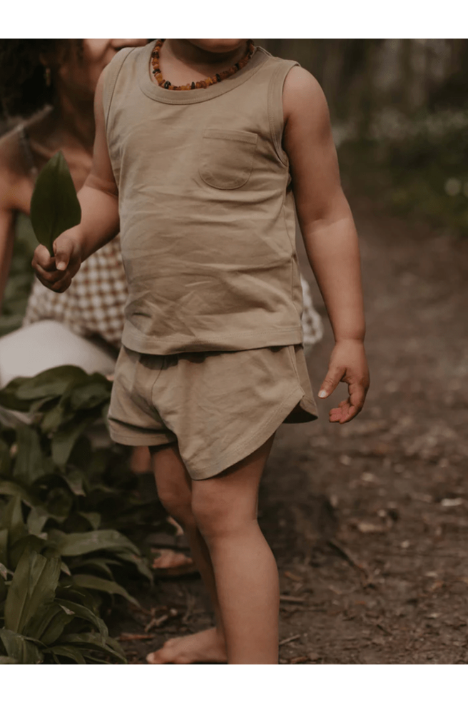 The Simple Folk - Organic Cotton Tank Top - The Mountain Tank - Nature's Wild Child