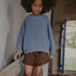 The Simple Folk - The Chunky Sweater - Cornflower Blue - Nature's Wild Child